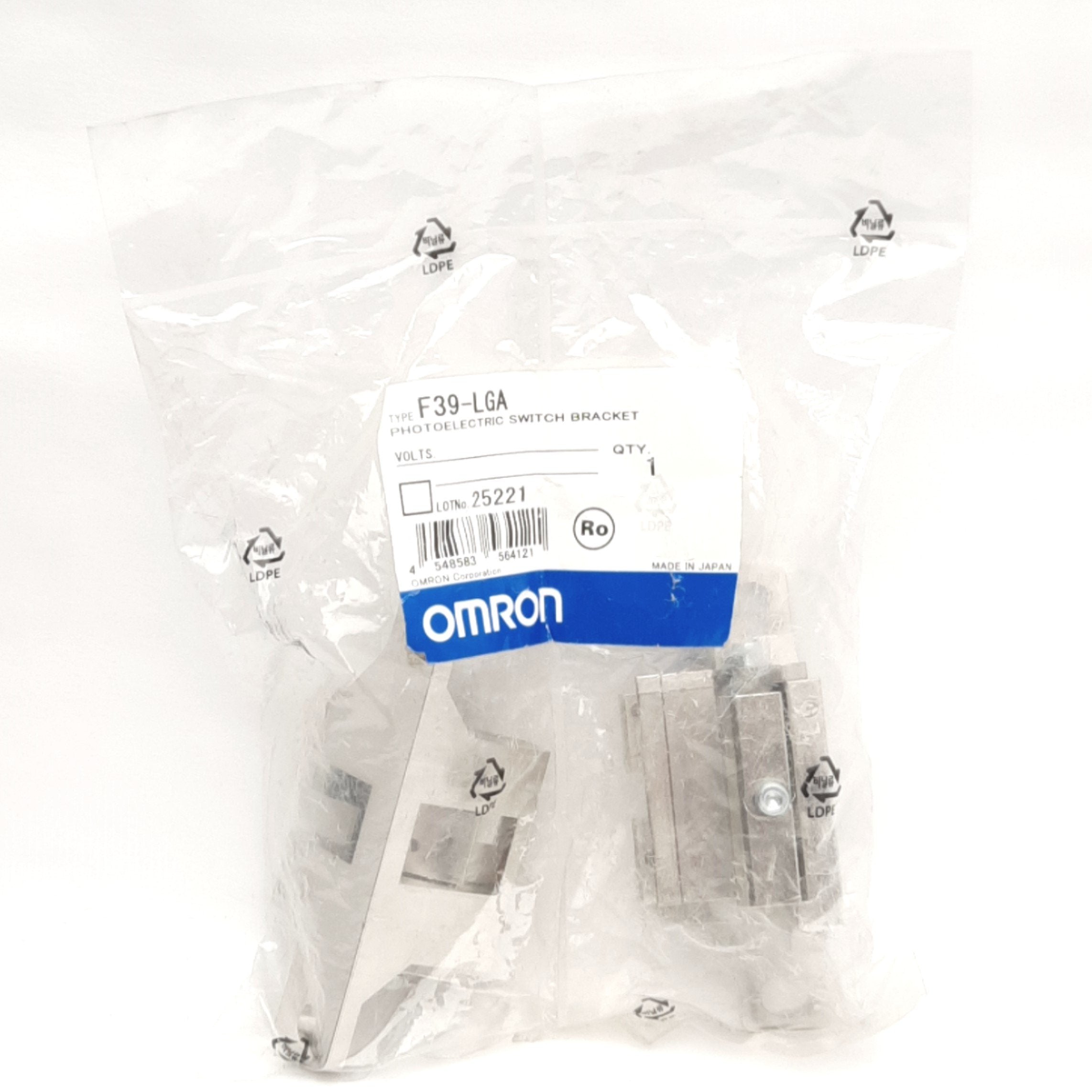 Omron F39-HB0945 Copertura Paraschizzi Per Barriere Fotoelettriche F3SJ-E/B Emettitore E Ricevitore