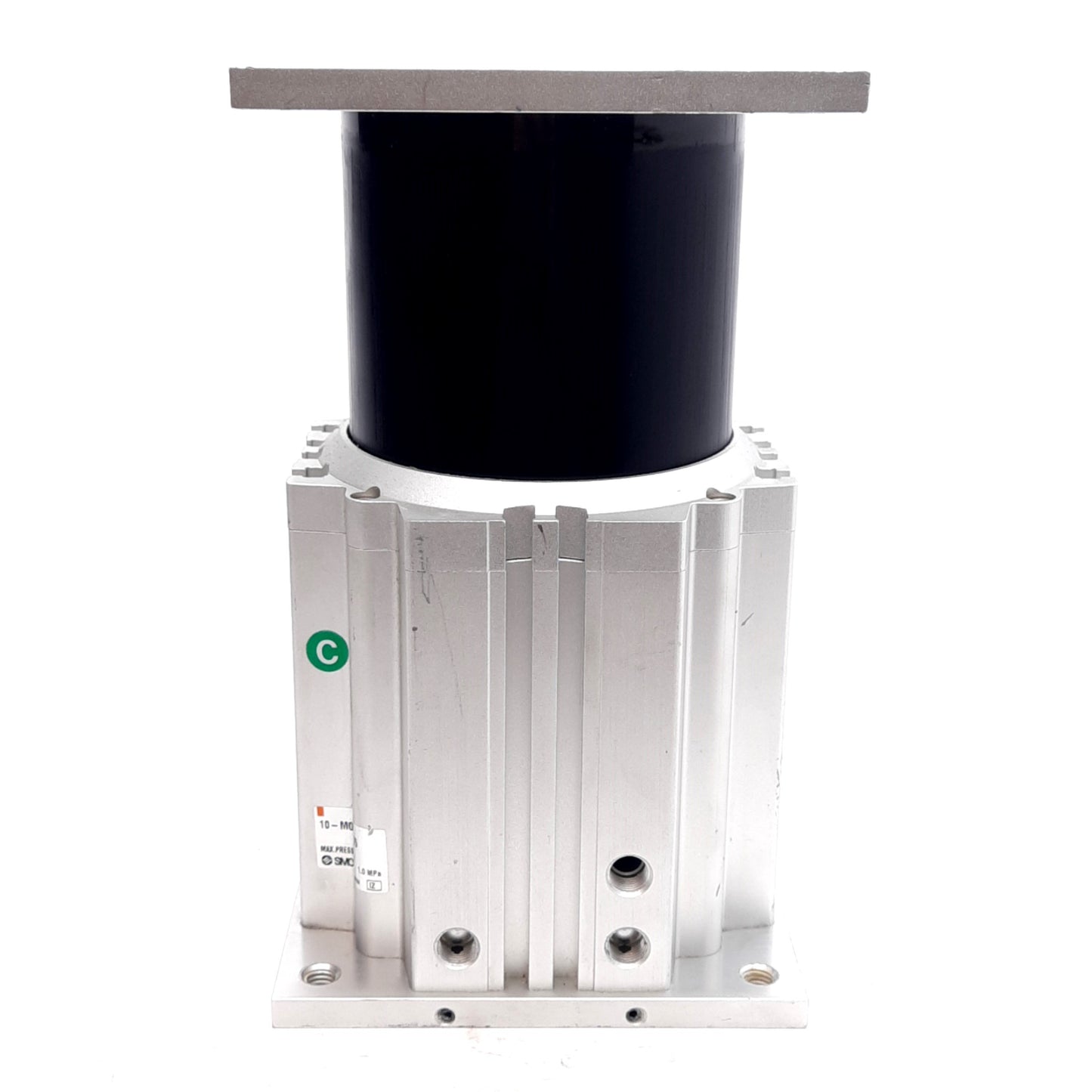 Used SMC 10-MGF40-75 Compact Cylinder, ø40mm Bore, 75mm Stroke, 1.0MPa, Rc1/8