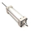 Used SMC NCA1WR250-600N Double Rod Cylinder, ø2.5in Bore, 6in Stroke, 250PSI, NPTF3/8