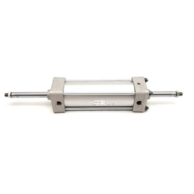 Used SMC NCA1WR250-600N Double Rod Cylinder, ø2.5in Bore, 6in Stroke, 250PSI, NPTF3/8