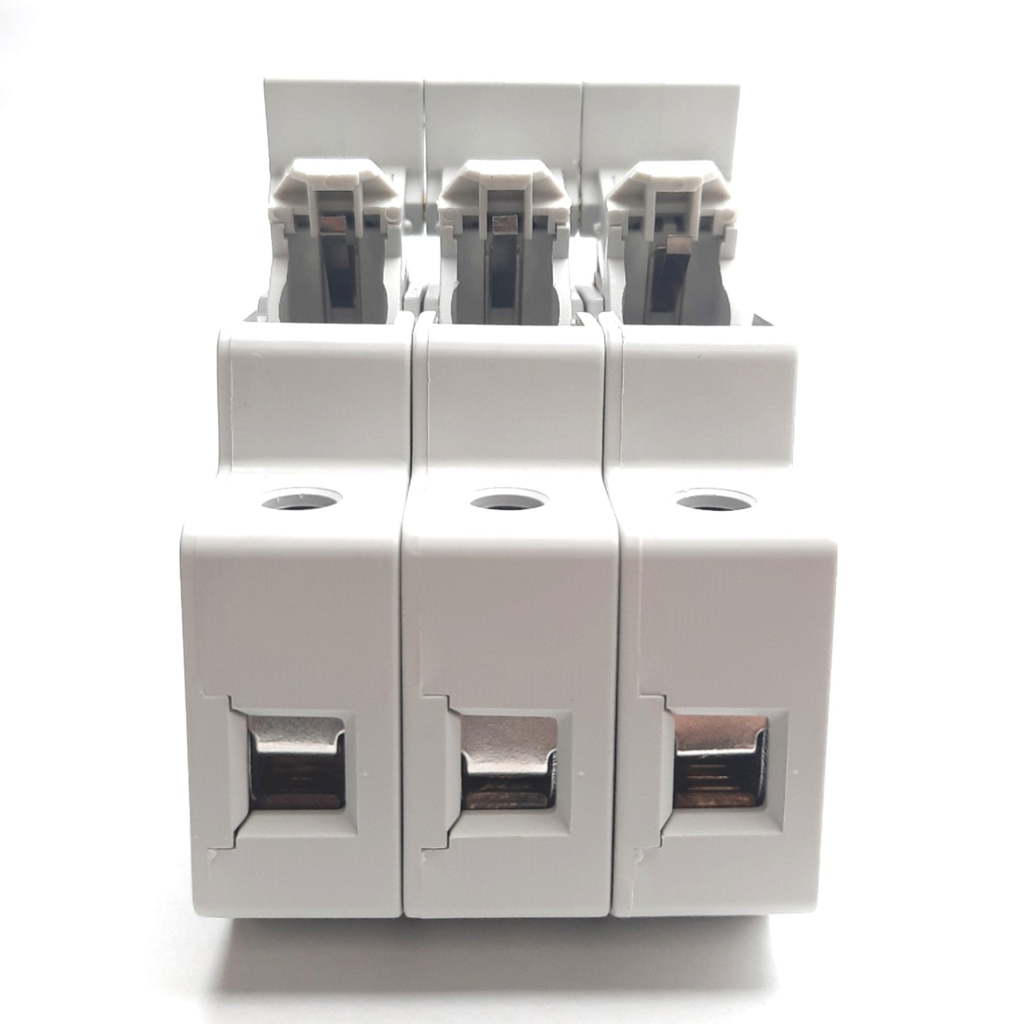 New – Open box Ferraz Shawmut USM3I UltraSafe Midget Fuse Holder 30A, 600V AC/DC, 3 Pole