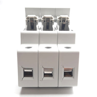 New – Open box Ferraz Shawmut USM3I UltraSafe Midget Fuse Holder 30A, 600V AC/DC, 3 Pole