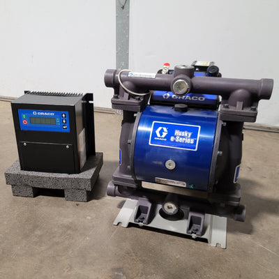 New – Open box Graco 648187 Husky Electric Double Diaphragm Pump With Compressor And Controller
