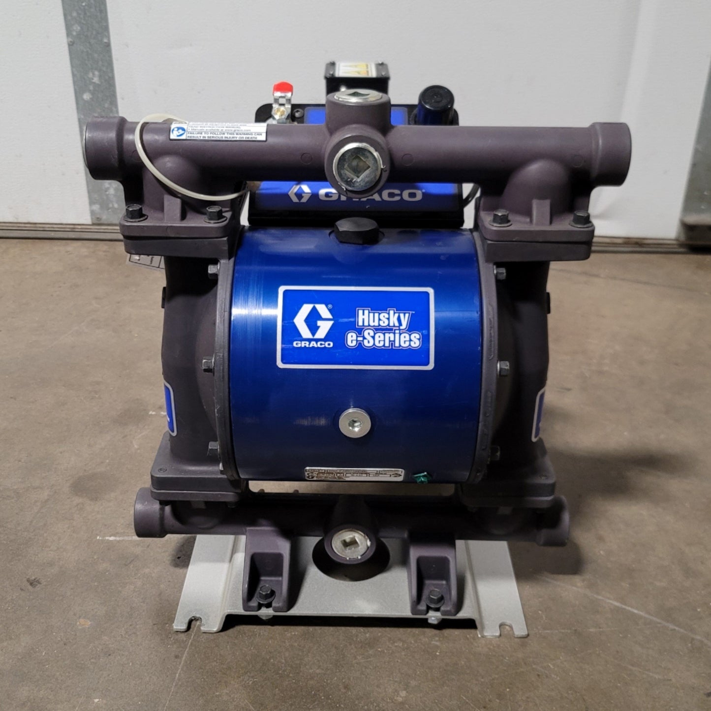 New – Open box Graco 648187 Husky Electric Double Diaphragm Pump With Compressor And Controller