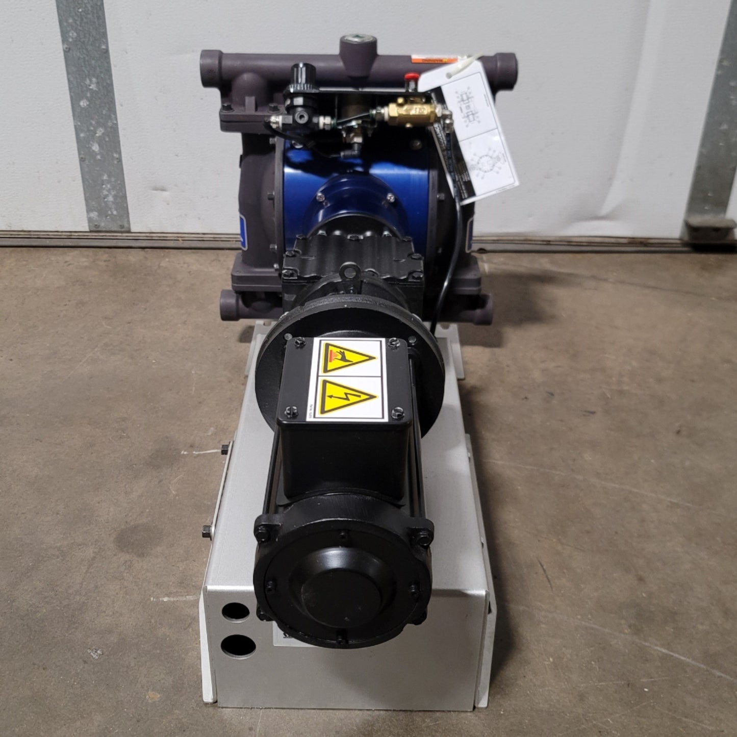 New – Open box Graco 648187 Husky Electric Double Diaphragm Pump With Compressor And Controller