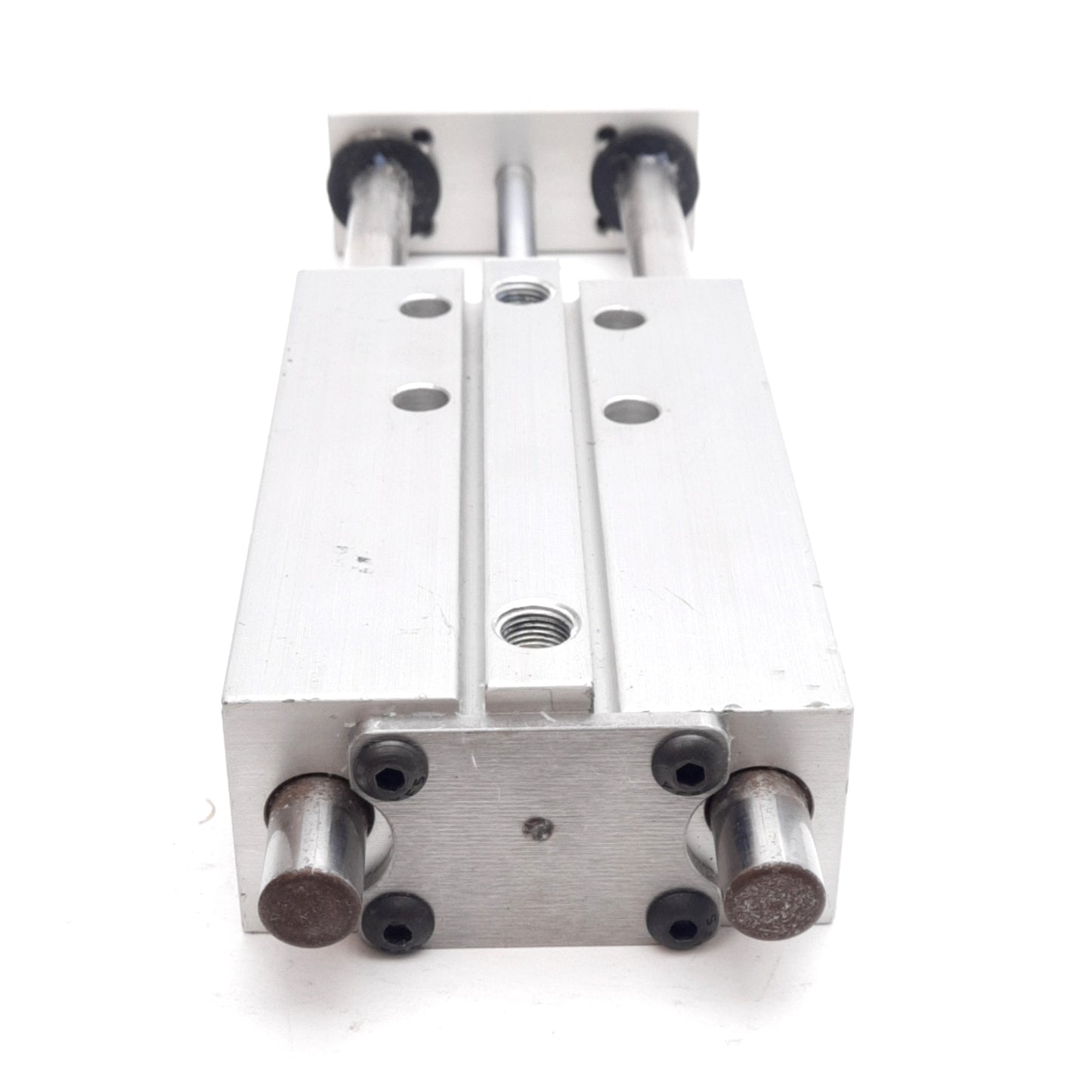 Used Phd SAH120x3 Guided Cylinder, ø20mm Bore, 3in Stroke, 30-150PSI, 1/8in NPT