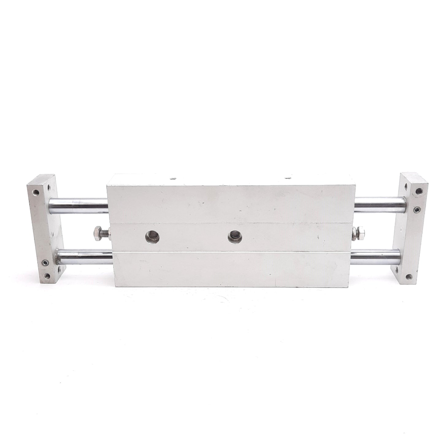 Used Bimba TBD-2560-EM Guided Cylinder, ø25mm Bore, 20mm Stroke, 140PSI, #10-32 UNF