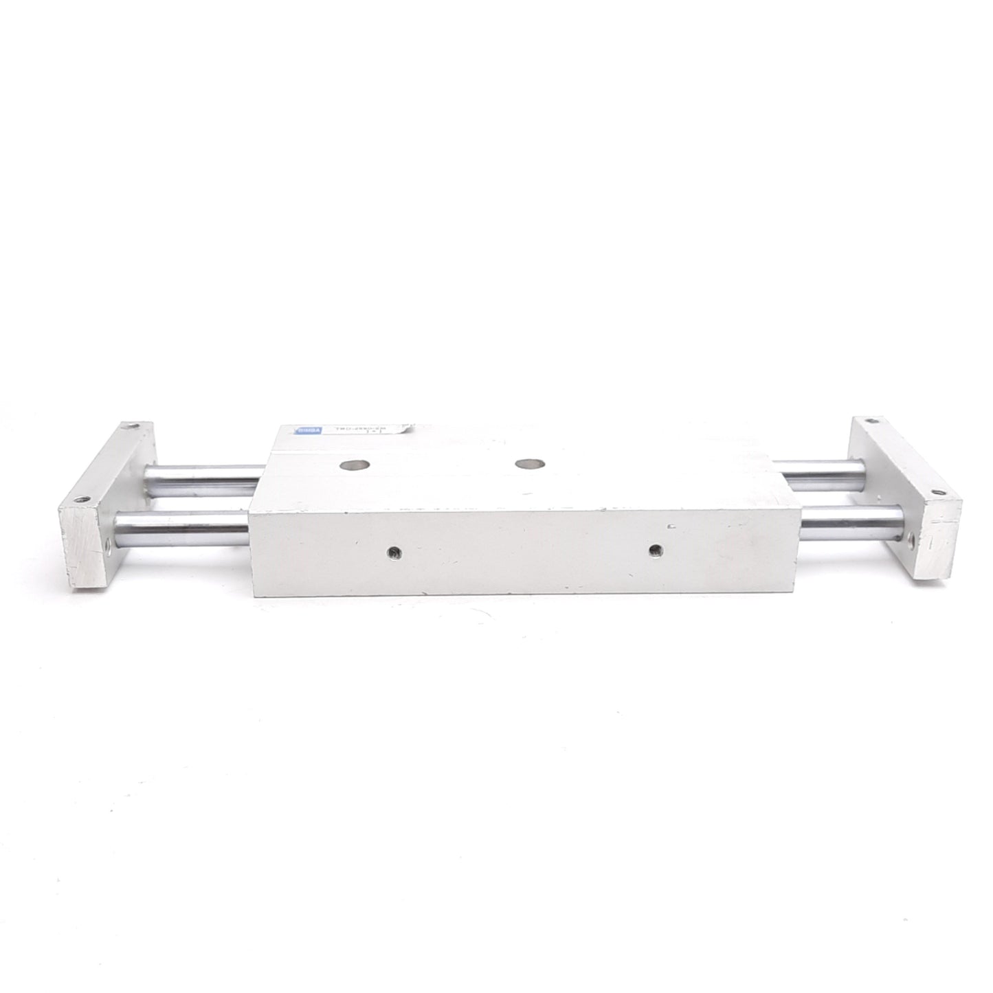 Used Bimba TBD-2560-EM Guided Cylinder, ø25mm Bore, 20mm Stroke, 140PSI, #10-32 UNF