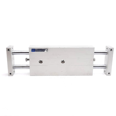 Used Bimba TBD-2560-EM Guided Cylinder, ø25mm Bore, 20mm Stroke, 140PSI, #10-32 UNF