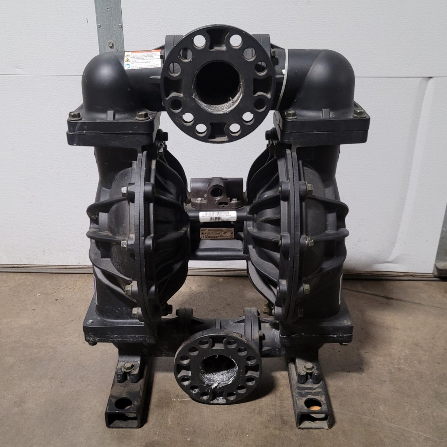 Used Graco 652073 Husky 3300 Air Operated Double Diaphragm Pump 3"NPT/ANSI/DIN 300GPM