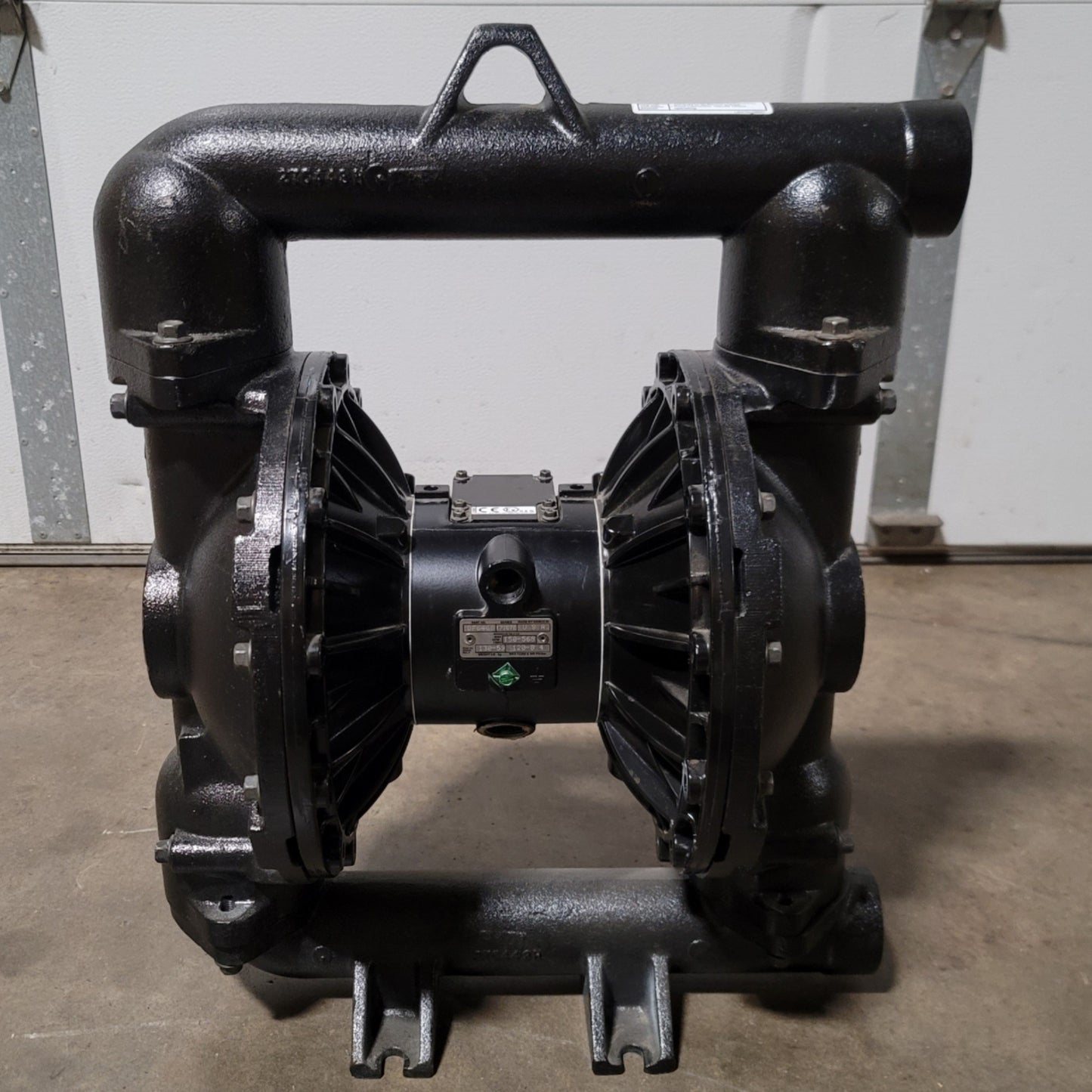 Used Graco DF6466 Husky 2150 Air Operated Double Diaphragm Pump 2"NPT 150GPM 120psi
