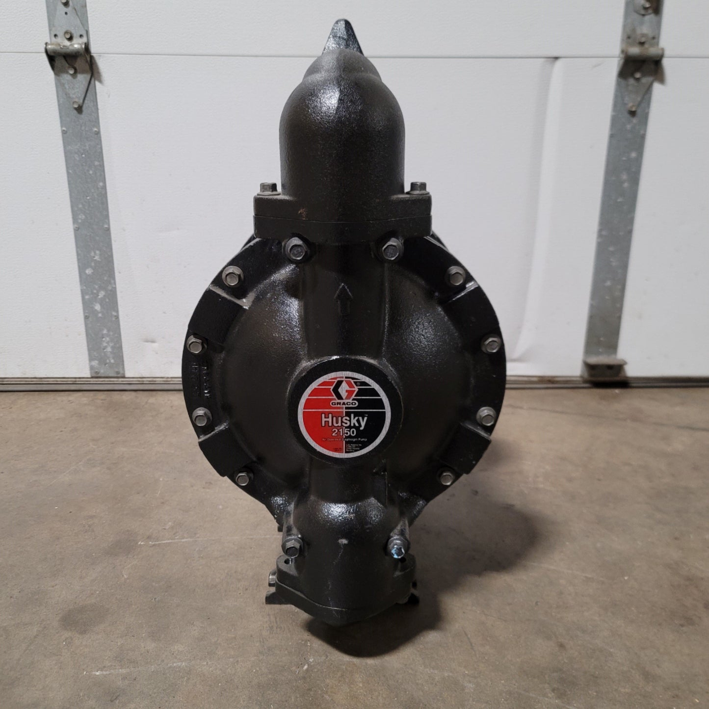 Used Graco DF6466 Husky 2150 Air Operated Double Diaphragm Pump 2"NPT 150GPM 120psi