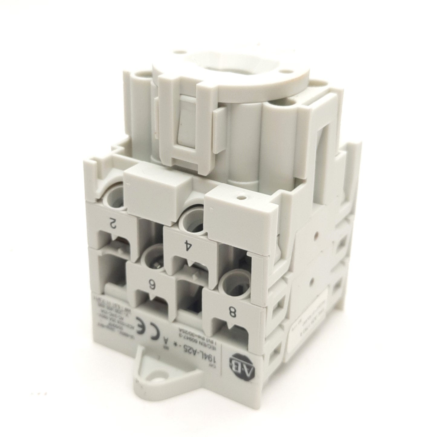 New Allen Bradley 194L-A25-1753 Disconnect Load Switch, 3-Pole, Rating: 25A 690VAC
