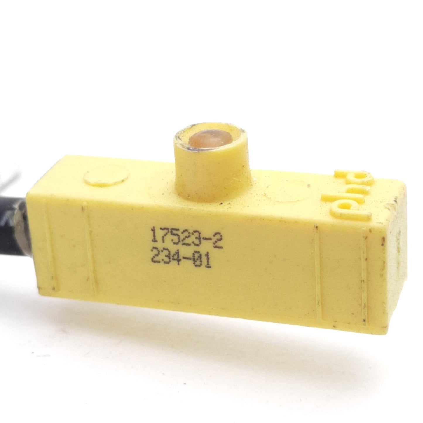 Used Phd 17523-2 Proximity Switch, 10-30VDC, 20mA, NPN Sink Output, M8 3-Pin Male
