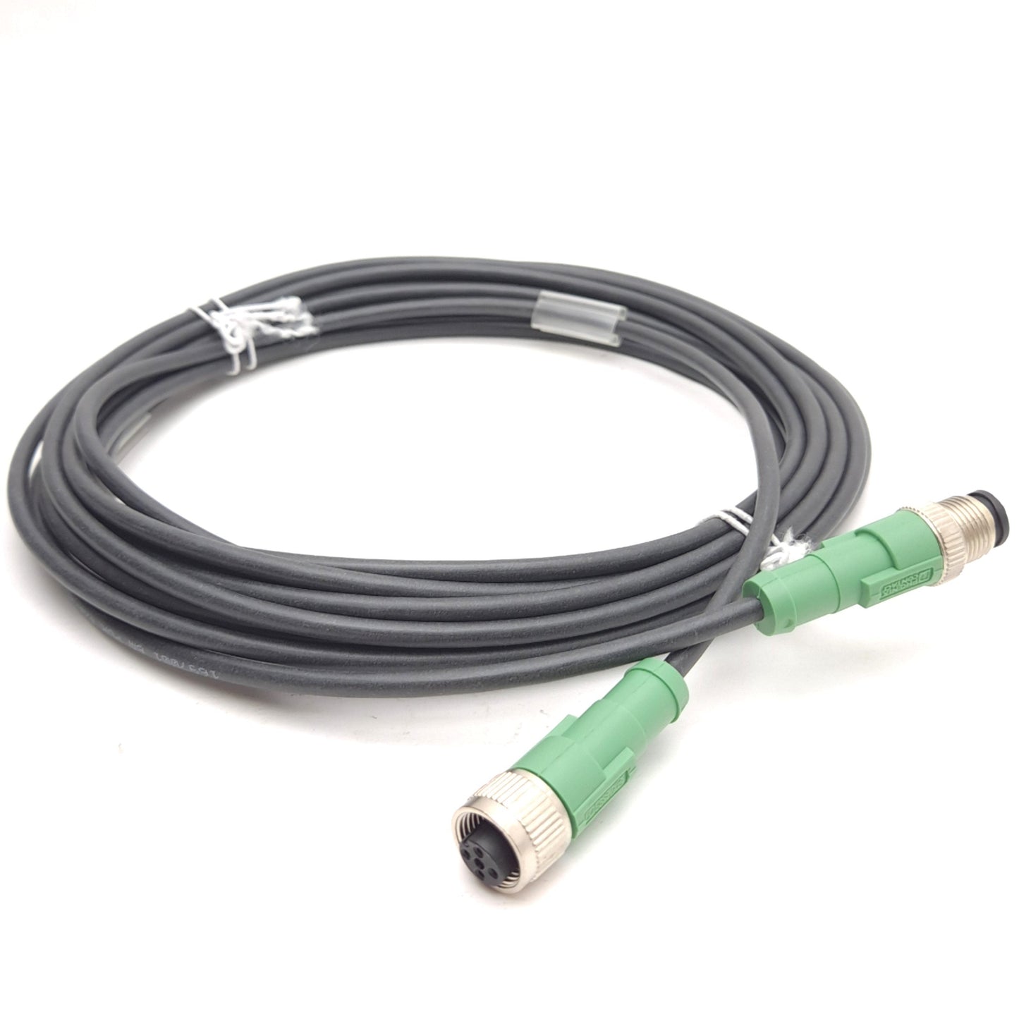 New – Open box Phoenix Contact SAC-4P-M12MS-M12FS 1697001/PUR/6.0 Cable, M12 4-Pin Male/Female
