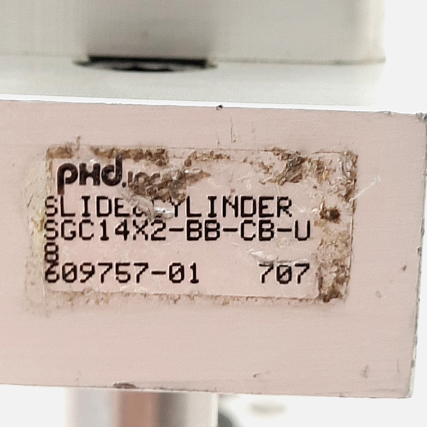 Used Phd SGC14X2-BB-CB-U8 Gantry Pneumatic Slide, ø32mm Bore, 2in Stroke, 1/8in NPT