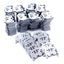 New Lot of 95 Wago 249-116 Terminal End Block Screwless Stop, 6mm Wide, Din Rail