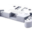 New Lot of 95 Wago 249-116 Terminal End Block Screwless Stop, 6mm Wide, Din Rail