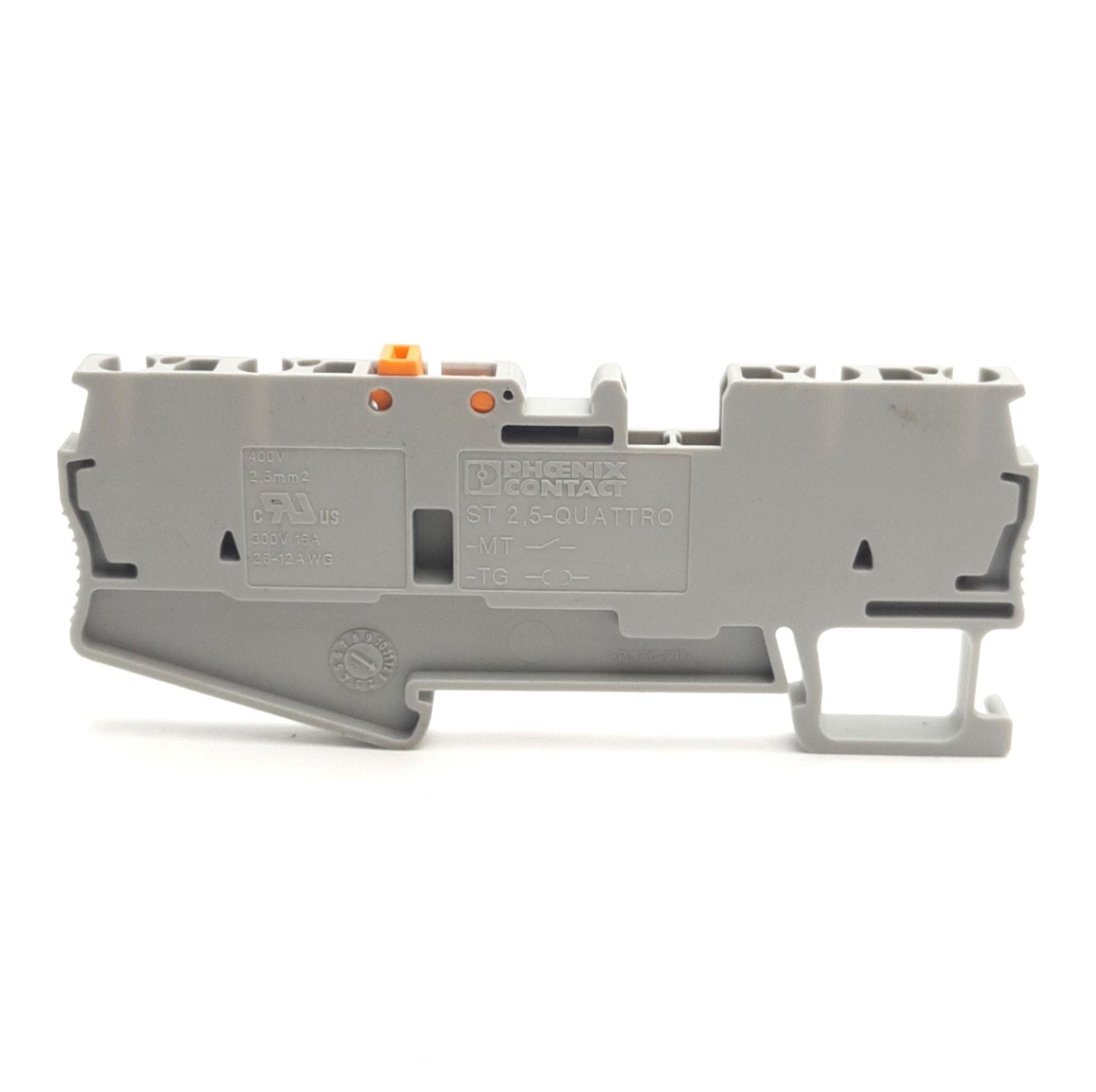 New – Open box Lot of 11 Phoenix Contact ST 2.5-Quattro-MT Disconnect Terminal Block, 300V 16A