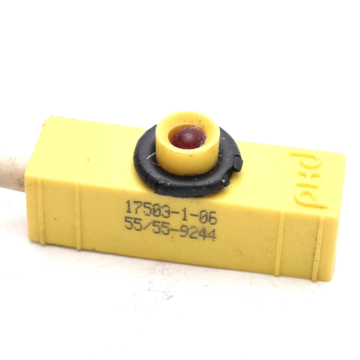 Used Phd 17503-1-06 Proximity Switch, 4.5-24VDC, NPN Sink Output, 3ft 3-Wire Lead