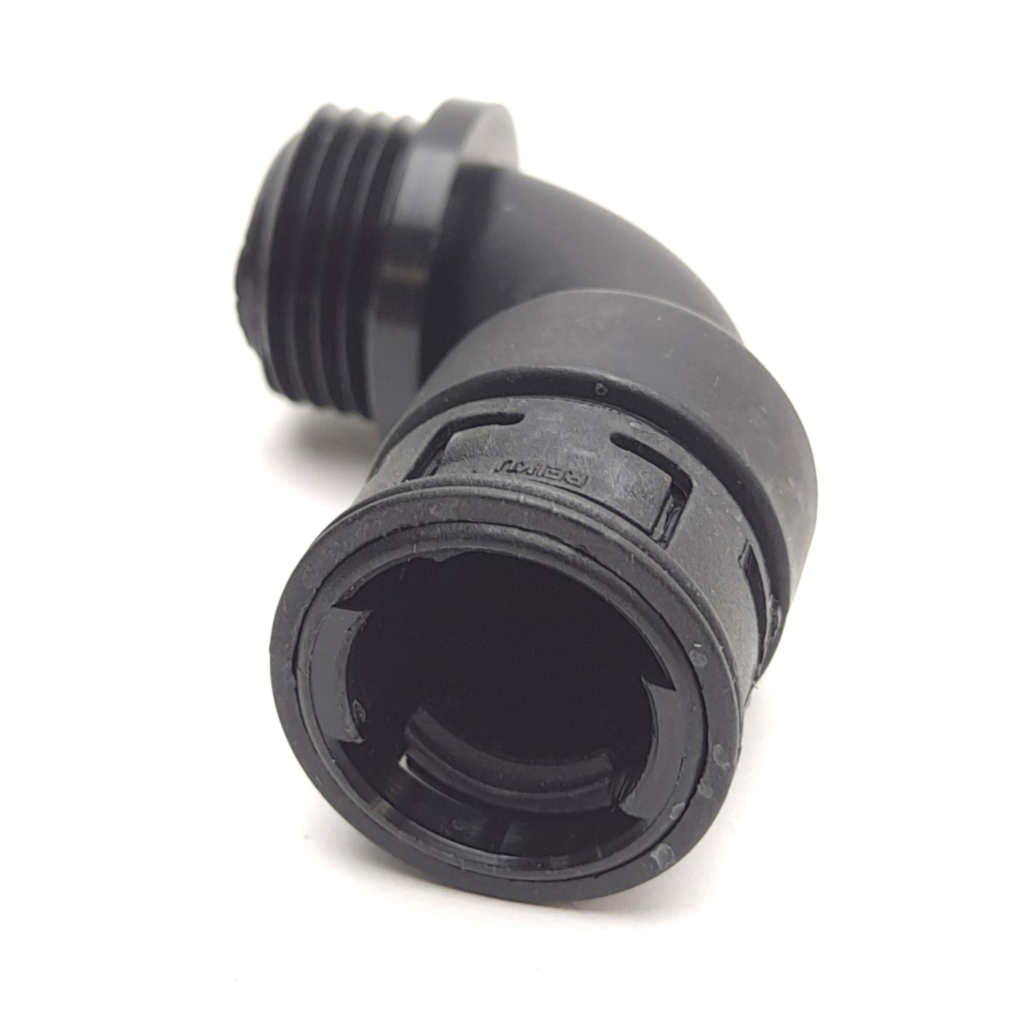 New – Open box Lot of 5 Electri-Flex CF-20 Connector, 90° Angle, 3/8in Trade, 1/2in NPT