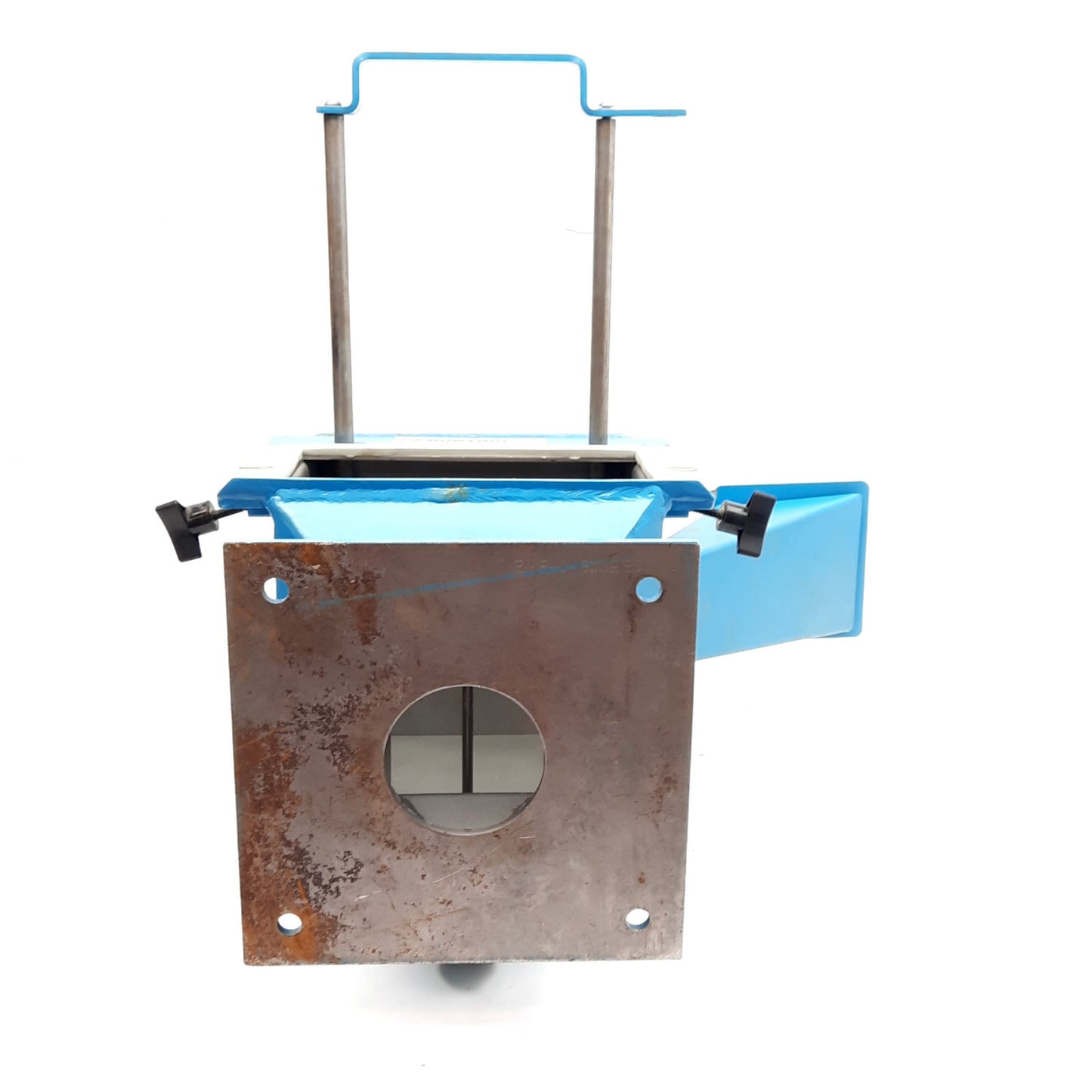 Used Bunting 9350118-2-1-01 Drawer Magnet, ø3.75in Inlet, ø3in Outlet, 8x8in Drawer