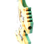 Used Lot of 10 Allen Bradley 1492-JG3 Ground Terminal Block, Green/Yellow, 600V 30A