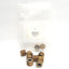 New Lot of 10 Parker 219P-4 Countersunk Hex Head Plug Brass Fittings, 1/4in NPT