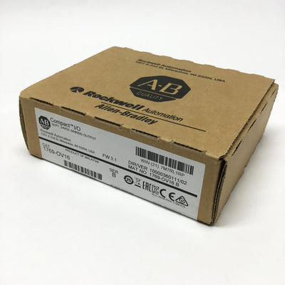 New Allen Bradley 1769-OV16 Ser. B CompactLogix PLC Output Module 16-Point 24VDC