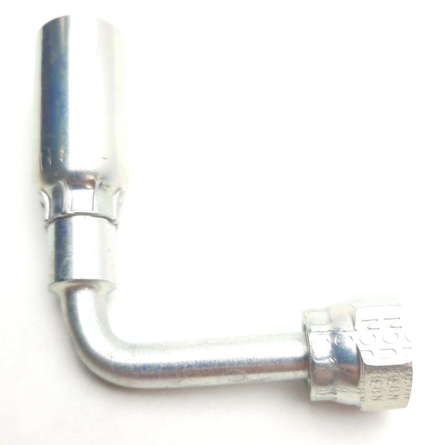 New – Open box Lot of 3 Parker 1J1HY-4-4 Female Seal-Lok Swivel 90° Elbow Crimp Fitting 1/4" ID