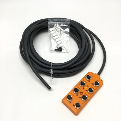 New Lumberg ASB 8/LED 5-4 Actuator/Sensor Distribution Box, 8-Port, M12 5-Pin 4-Pole