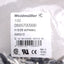 New Lot of 500 Weidmuller 0565700000 H6,0/26 SW Wire-End Ferrule, ø3.5mm Contact