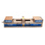 Used Kurt DL640 Double Lock Manual Machinist Vise 6in Wide, 23.25in Long, 3/4in Drive