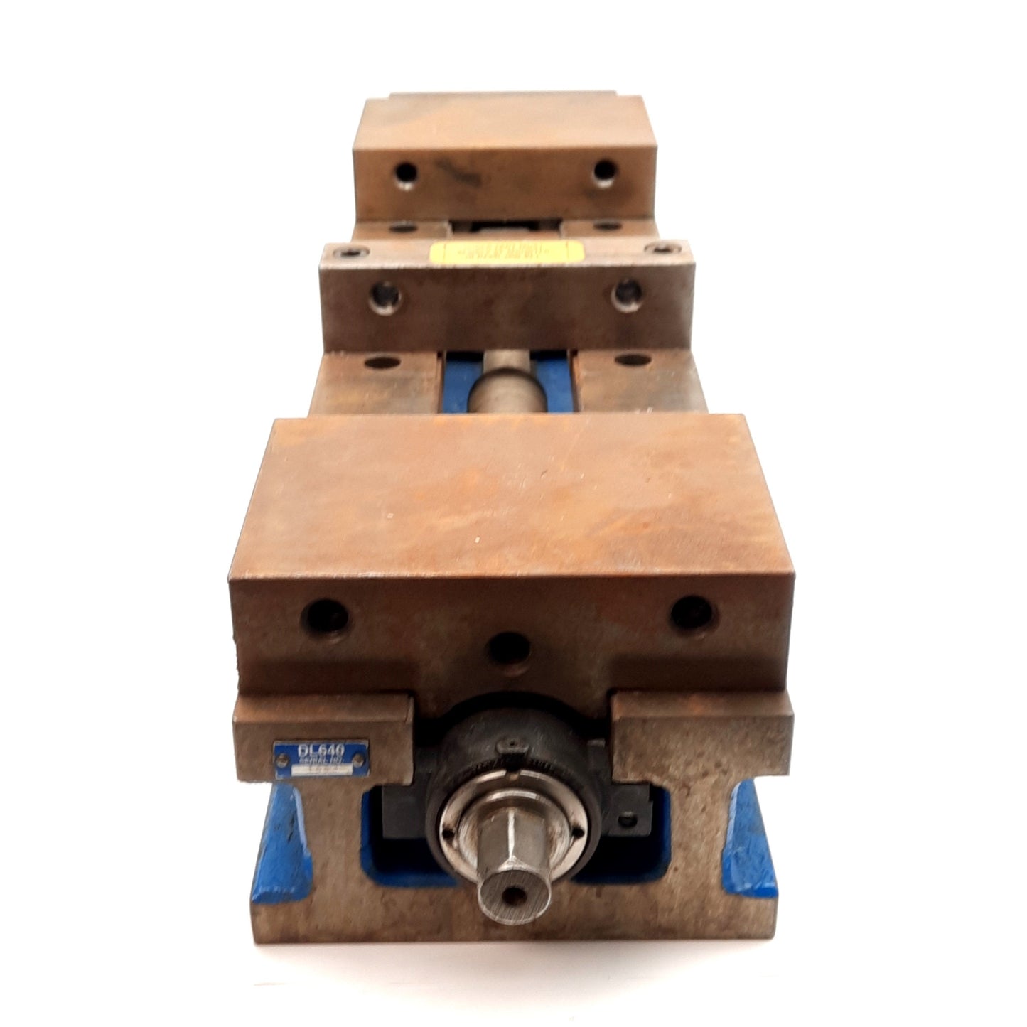 Used Kurt DL640 Double Lock Manual Machinist Vise 6in Wide, 23.25in Long, 3/4in Drive