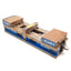 Used Kurt DL640 Double Lock Manual Machinist Vise 6in Wide, 23.25in Long, 3/4in Drive