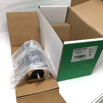 New Schneider BRS39BN460ABA Lexium BRS Stepper Motor 92VAC 5A, 6Nm, 85mm Frame