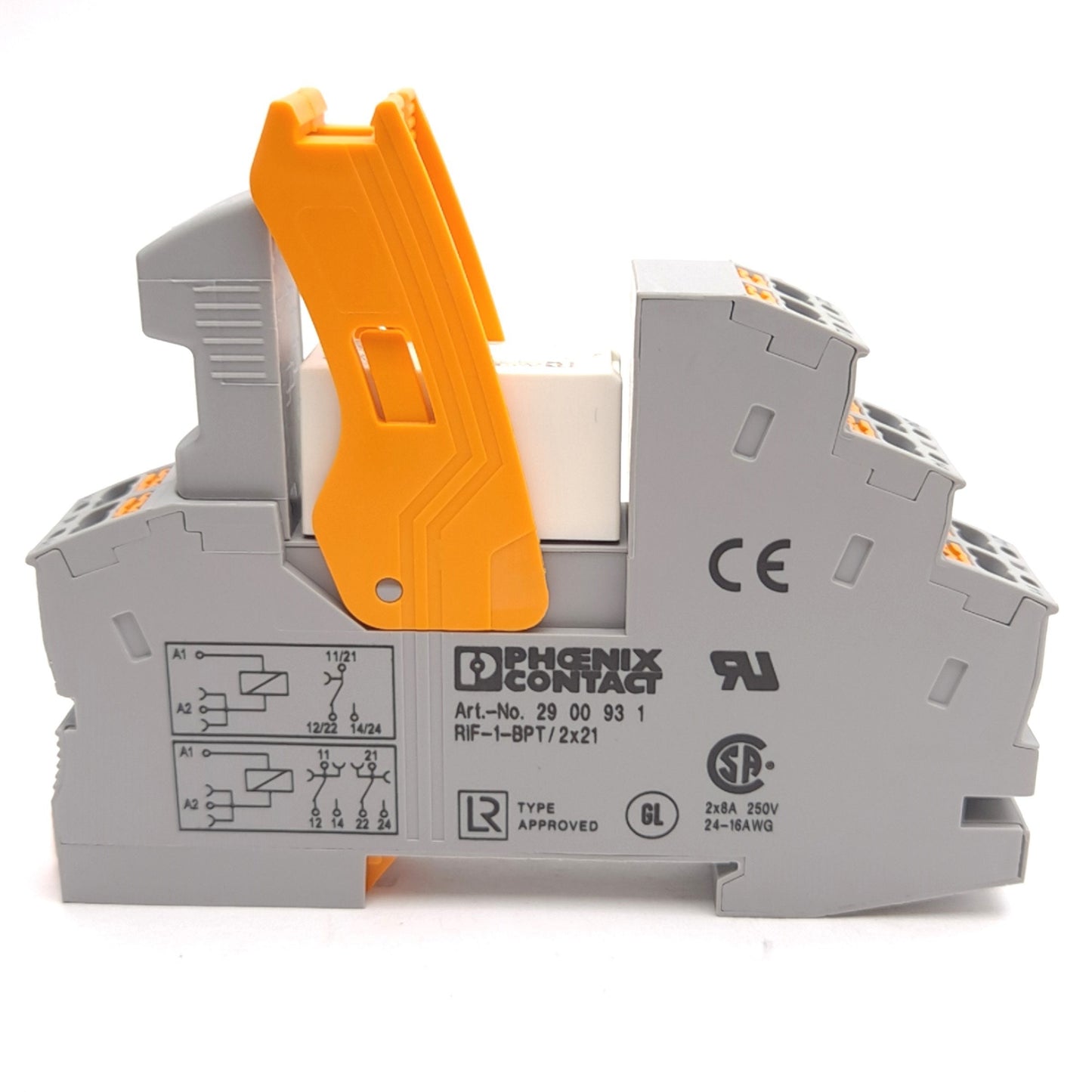 New – Open box Lot of 4 Phoenix Contact RIF-1-RPT-LV-120AC/1X21 2903340 Relay Module, SPDT