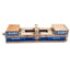 Used Kurt DL640 Double Lock Manual Machinist Vise, 6in Wide 23.25in Long 3/4in Drive