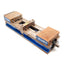 Used Kurt DL640 Double Lock Manual Machinist Vise, 6in Wide 23.25in Long 3/4in Drive
