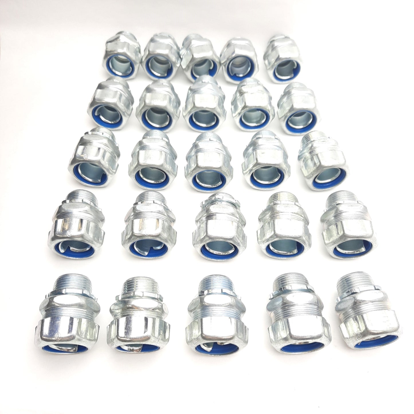 New Lot of 25 Thomas & Betts 5333 Liquid Tight Straight Conduit Connectors 3/4"
