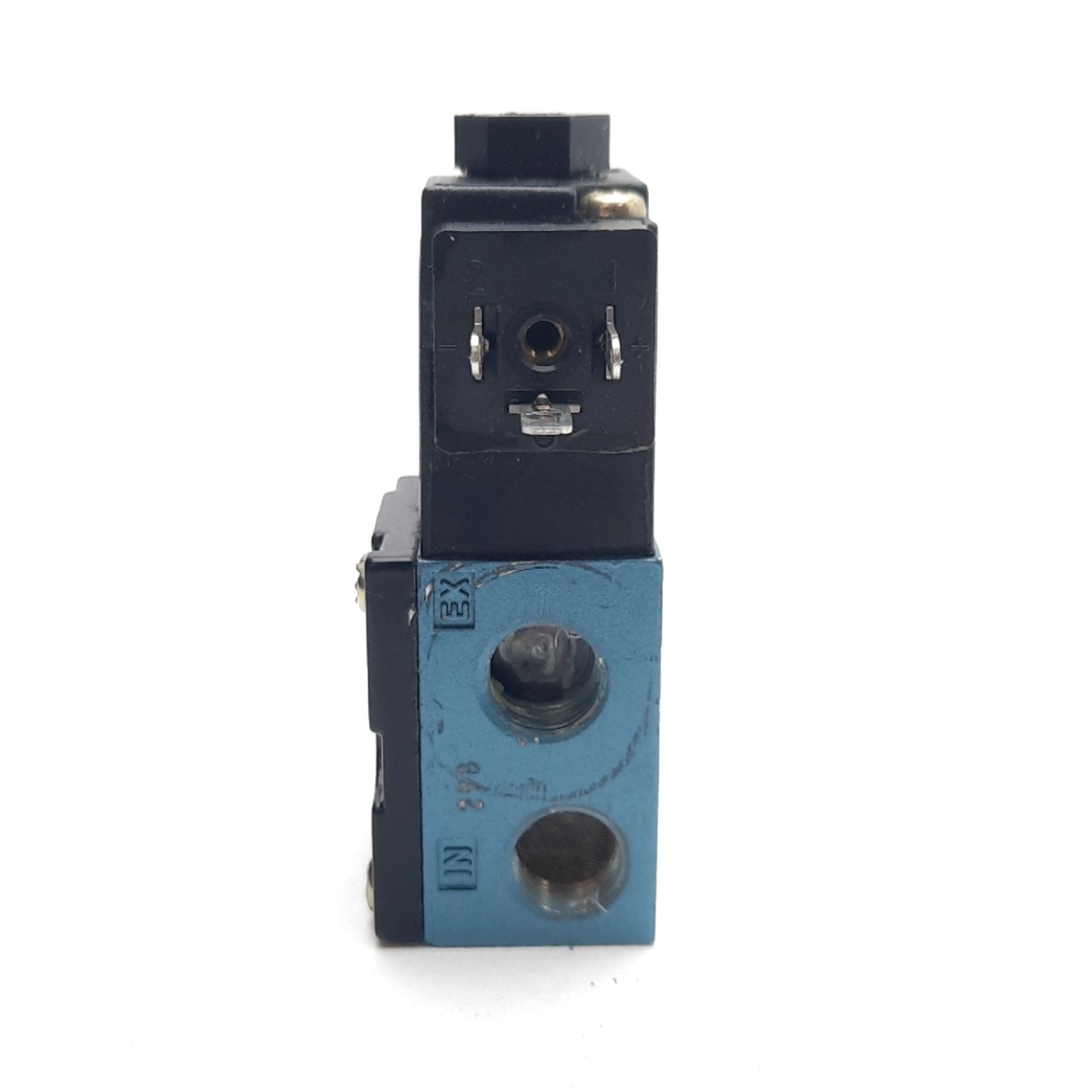 Used MAC Valve 45A-AA1-DDAJ-2KD Solenoid Valve VAC-120PSI, 1/8" NPT, 24VDC Coil