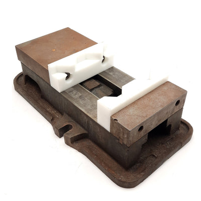 Used Angle Tight Precision Machine Vise 6in Jaw Width, 4.5in Opening, 3/4in Hex Drive
