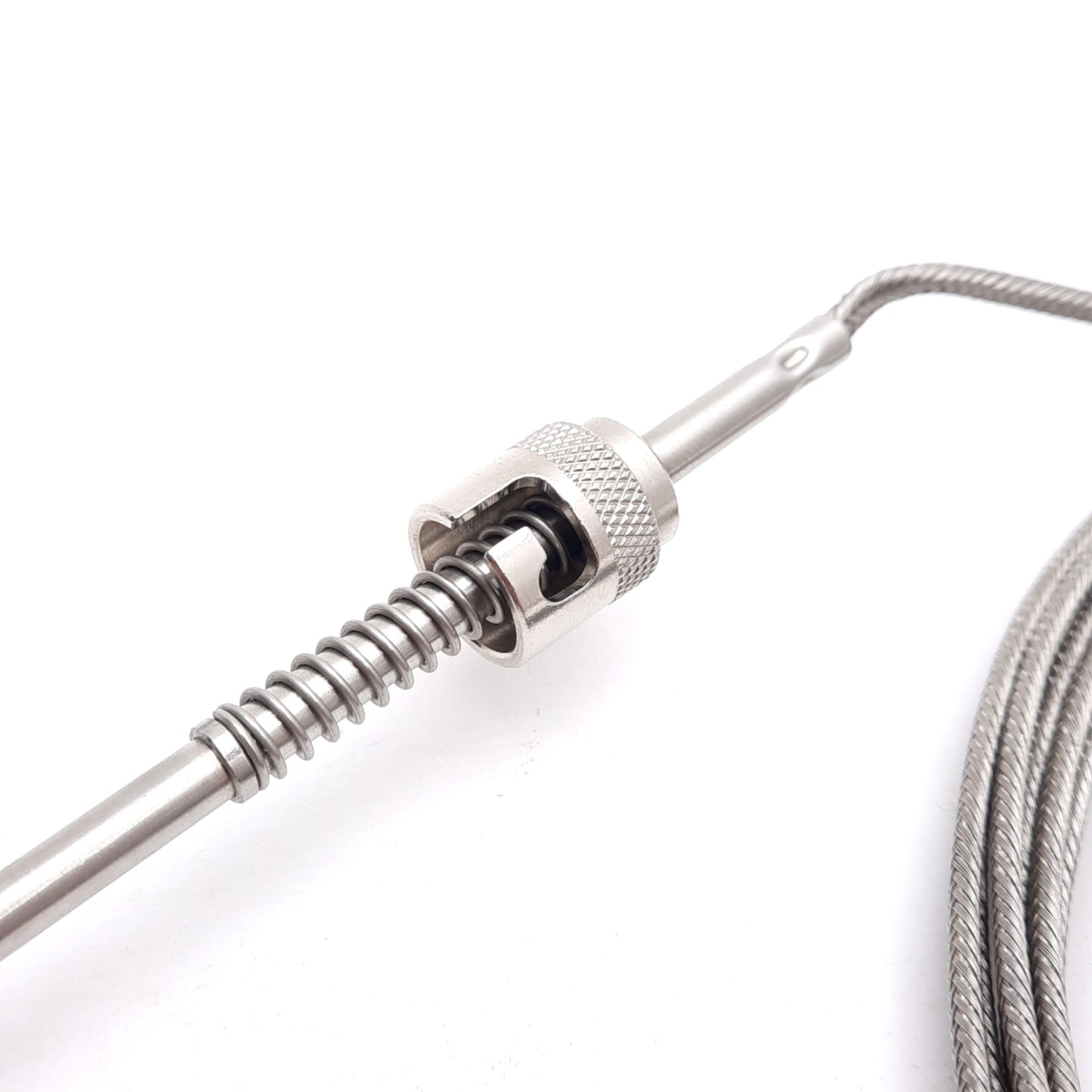 Used Watlow 30DJBGY144A Thermocouple, Type J, Grounded, ø3/16x11in Sheath, 12ft Lead