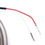Used Watlow 30DJBGY144A Thermocouple, Type J, Grounded, ø3/16x11in Sheath, 12ft Lead
