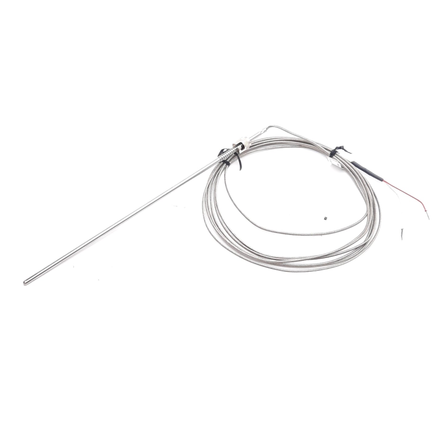 Used Watlow 30DJBGY144A Thermocouple, Type J, Grounded, ø3/16x11in Sheath, 12ft Lead