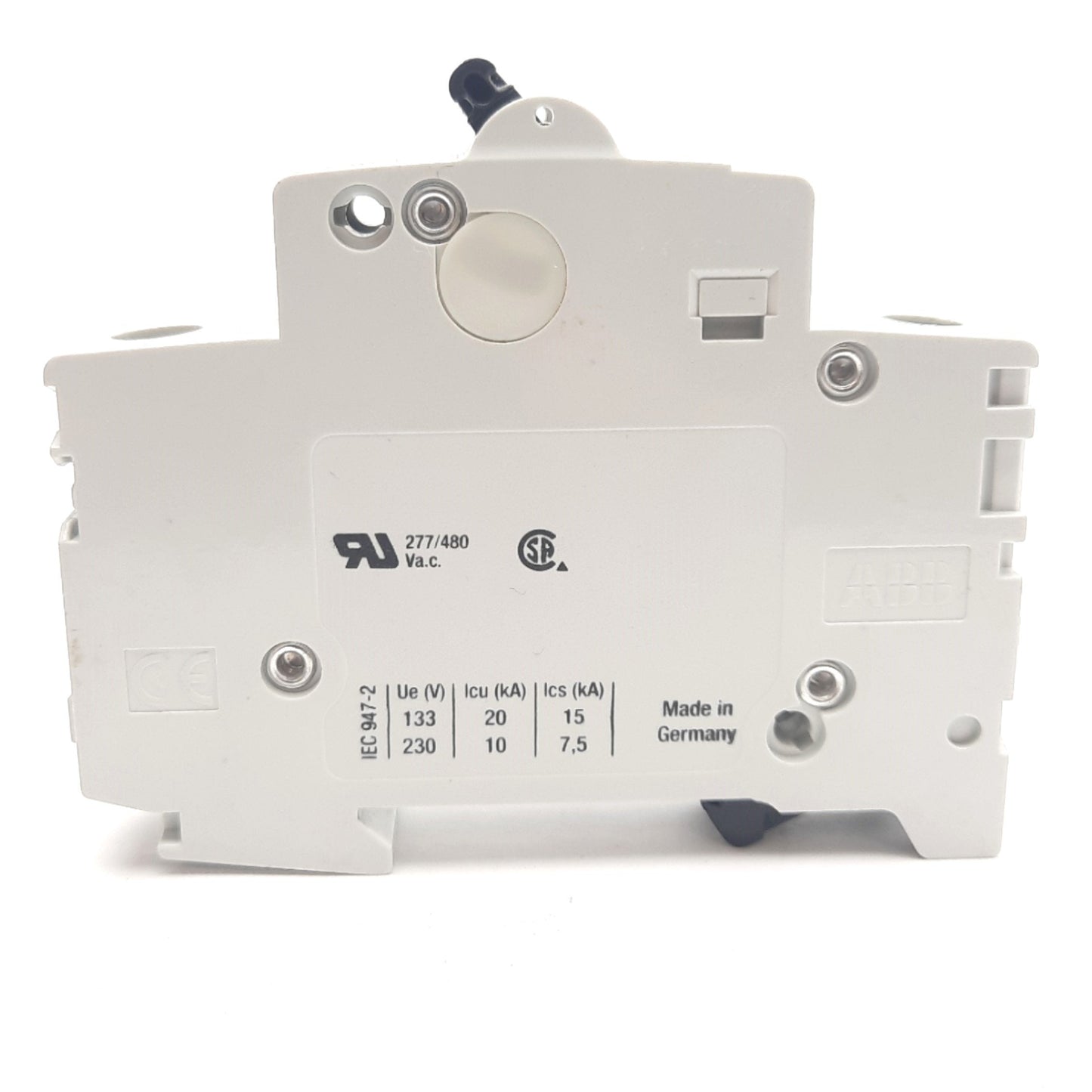 Used ABB S201-K3 Miniature Circuit Breaker 1P, 3A, 277V AC/60V DC