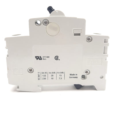 Used ABB S201-K3 Miniature Circuit Breaker 1P, 3A, 277V AC/60V DC