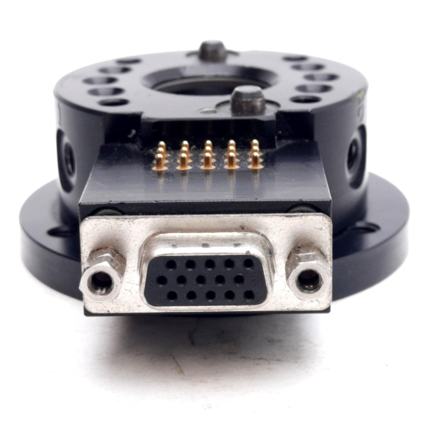 Used Schunk SWA-011-000-000 Quick Change Adapter, M5 Ports, 4.5-6.9bar, 1100N Locking