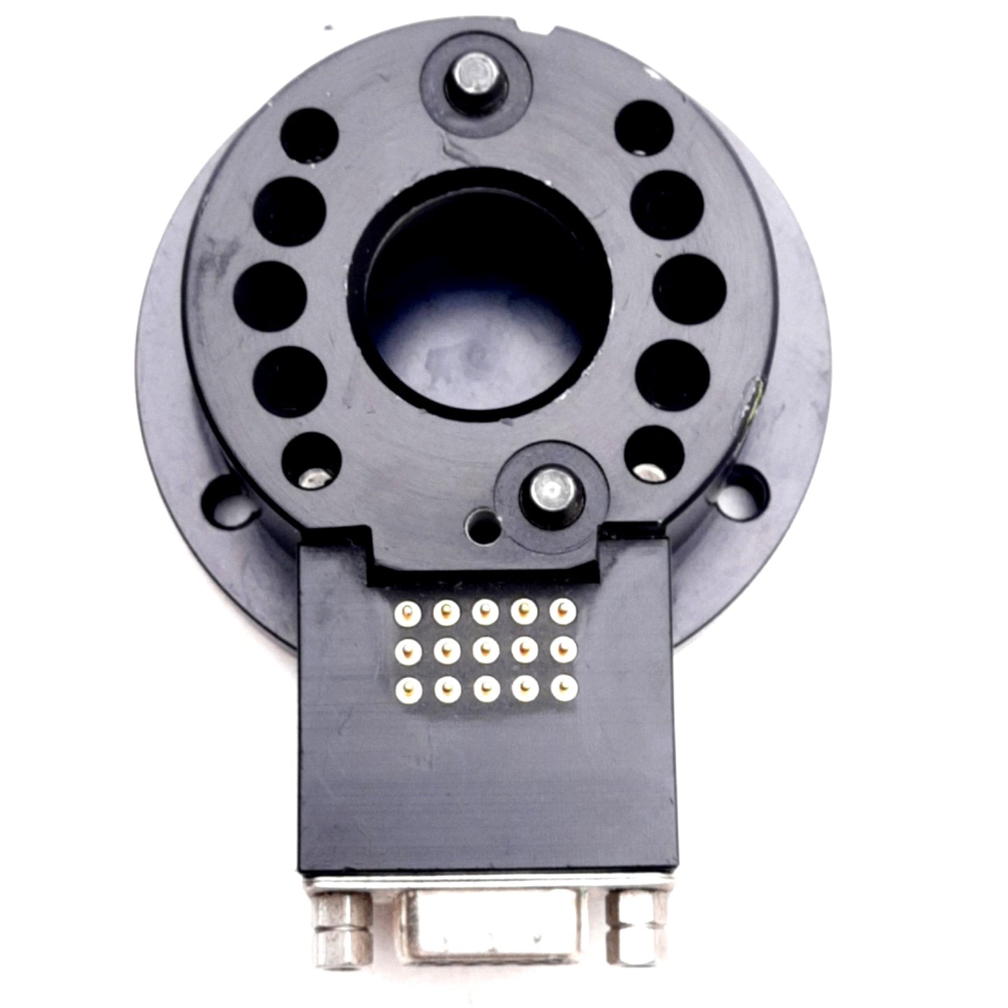 Used Schunk SWA-011-000-000 Quick Change Adapter, M5 Ports, 4.5-6.9bar, 1100N Locking