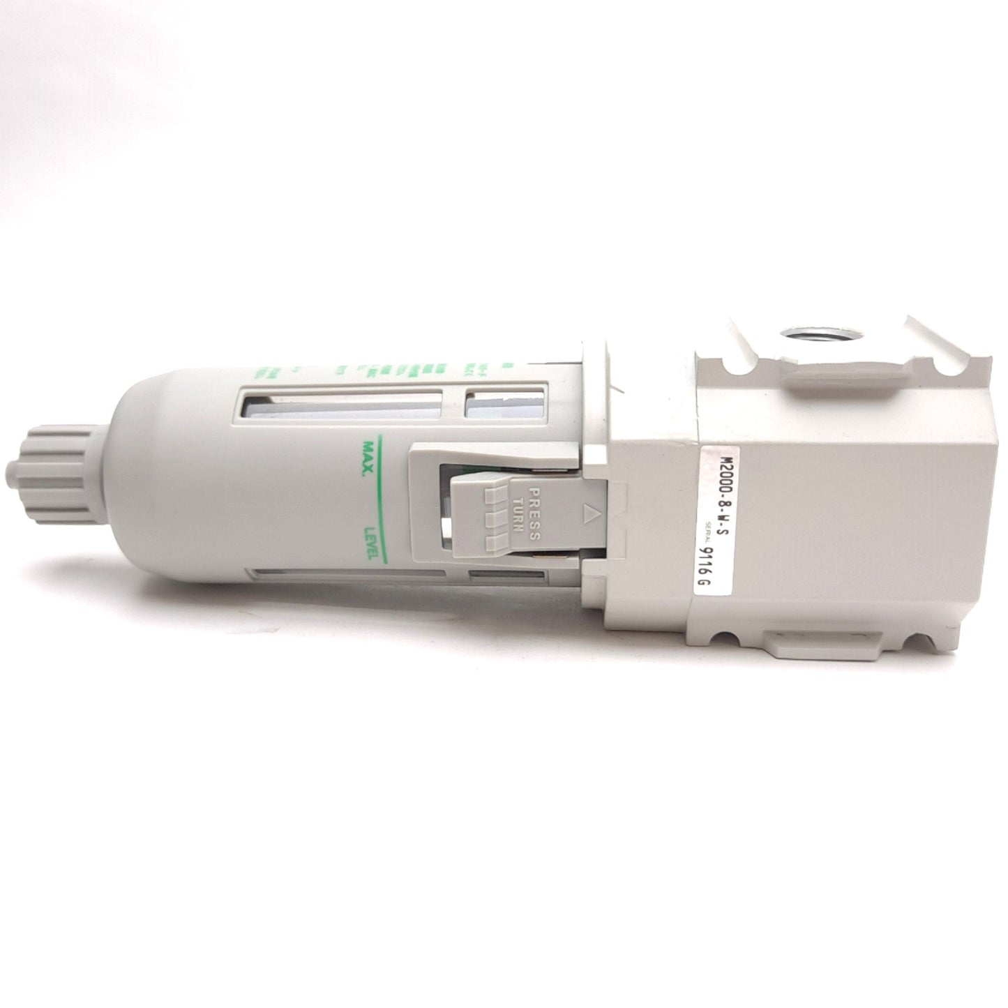 Used CKD M2000-8-W-S Oil Mist Filter, 0.1-1.0MPa, Rc 1/4in Ports, 0.3µm Filtration